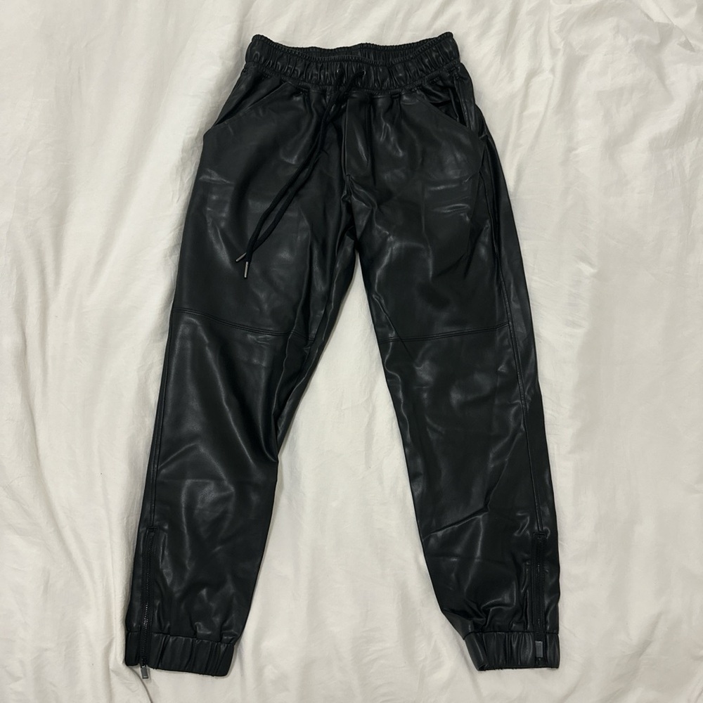 David Lerner NYC leather pants